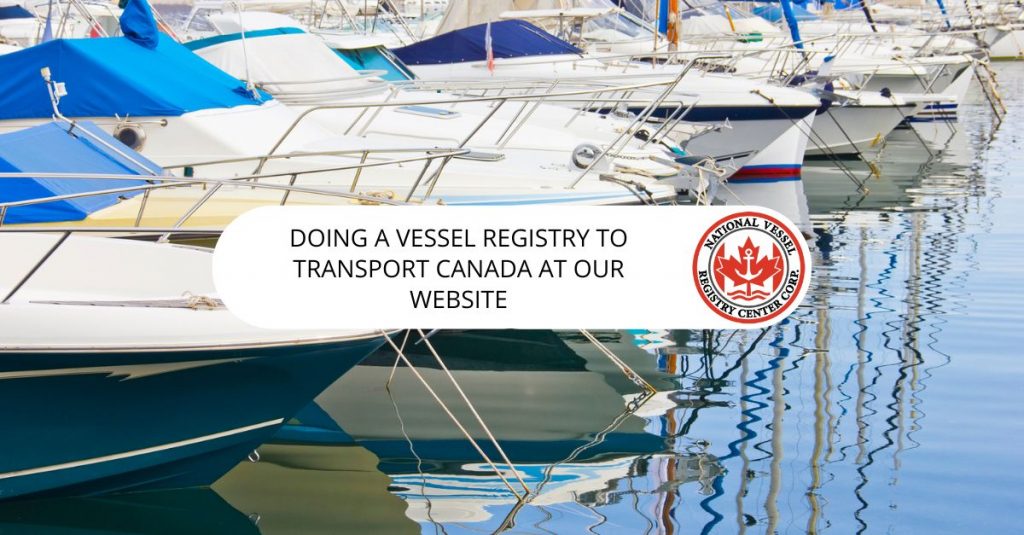 Vessel Registry to Transport Canada