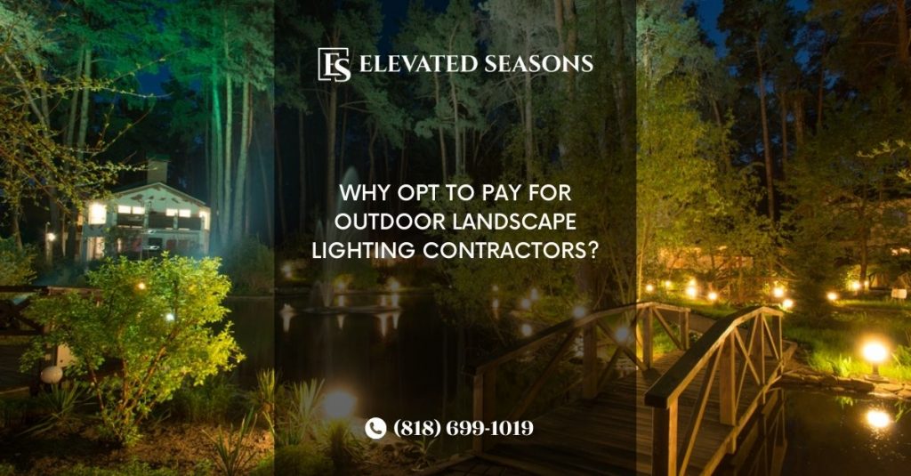 Outdoor Landscape Lighting Contractors