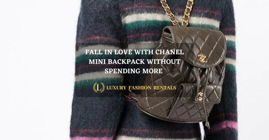 Chanel Mini Backpack