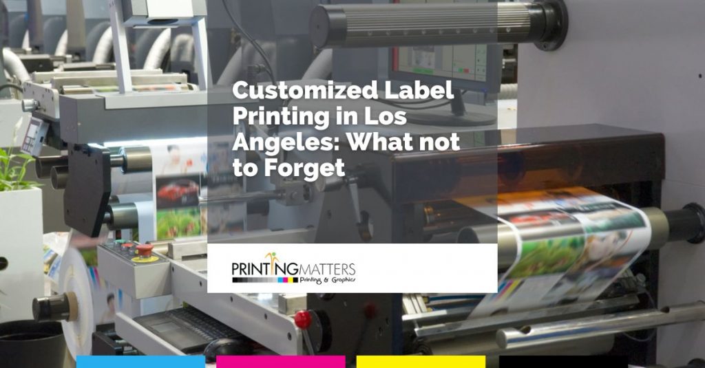 Label Printing in Los Angeles