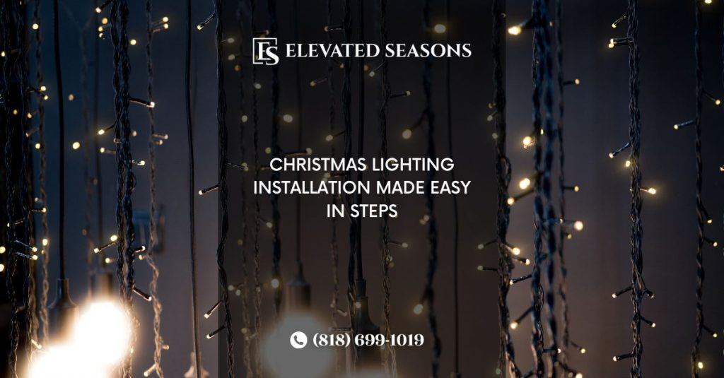 Christmas Lighting Installation