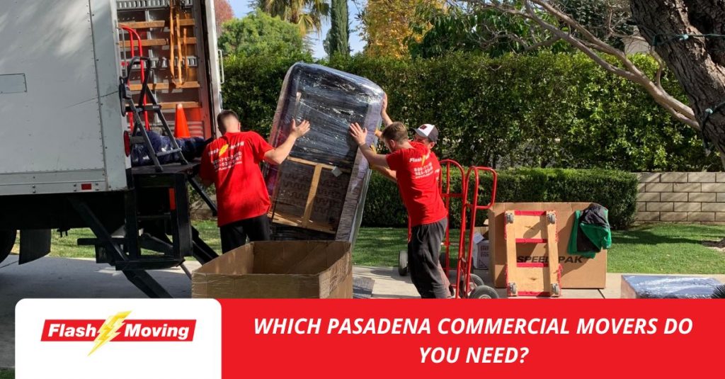 Pasadena commercial movers